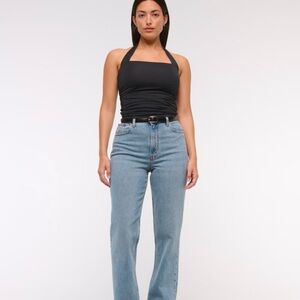 Abercrombie 90’s Straight Ultra High Rise